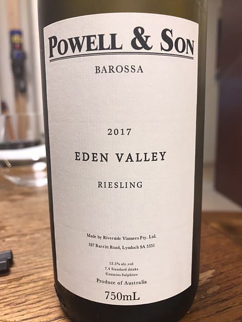 Powell & Son Eden Valley Riesling