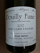 Dom. Régis Minet Pouilly Fumé Vieilles Vignes