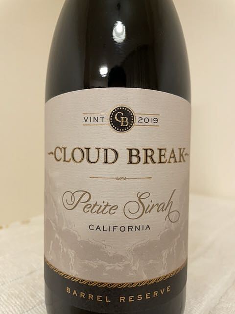 Cloud Break Barrel Reserve Petite Sirah