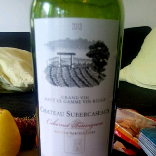 Ch. Subercaseaux Cabernet Sauvignon Réserve Particuliere(シャトー・スベルカソー カベルネ・ソーヴィニヨン レゼルヴ パルティキュリエール)
