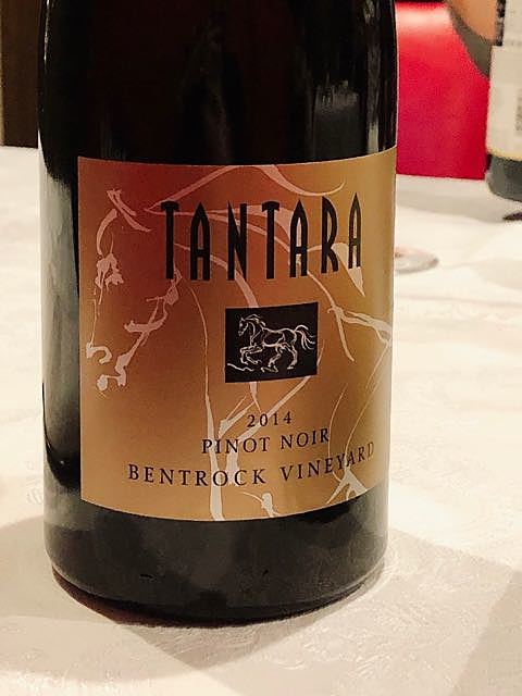 Tantara Pinot Noir Bentrock Vineyard