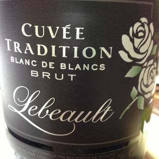 Lebeault Cuvée Tradition Blanc de Blancs Brut(ルボー キュヴェ・トラディション ブリュット ブラン・ド・ブラン)