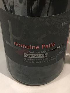 Dom. Pellé Menetou Salon Morogues Coeur de Cris