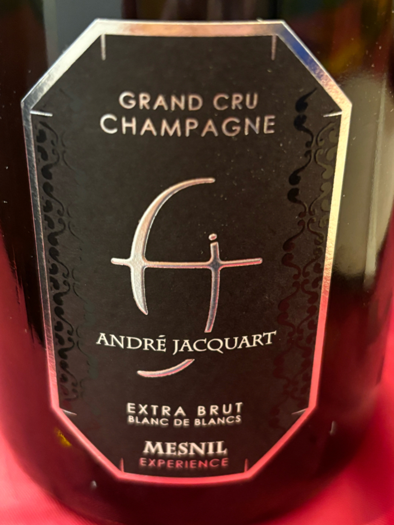 【国内即発送】 Mesnil Jacquart André Expérience Vinica | de Blanc Cru Grand ワイン