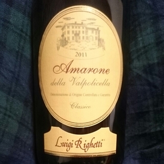 Luigi Righetti Amarone della Valpolicella Classico(ルイジ・リゲッティ アマローネ・デッラ・ヴァルポリチェッラ クラッシコ)