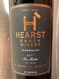 Hearst Ranch Winery Randolph(ハースト・ランチ・ワイナリー ランドルフ)