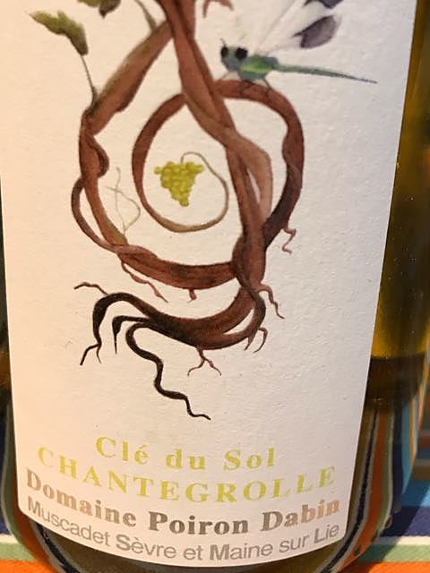 Dom. Poiron Dabin Muscadet Sèvre et Maine Sur Lie Clé du Sol Chantegrolle(ドメーヌ・ポワロン・ダバン ミュスカデ・セーヴル・エ・メーヌ シュール・リー クレ・デュ・ソル シャントグロール)