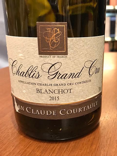 Dom. Jean Claude Courtault Chablis Grand Cru Blanchot(ドメーヌ・ジャン・クロード・コルトー シャブリ グラン・クリュ ブランショ)