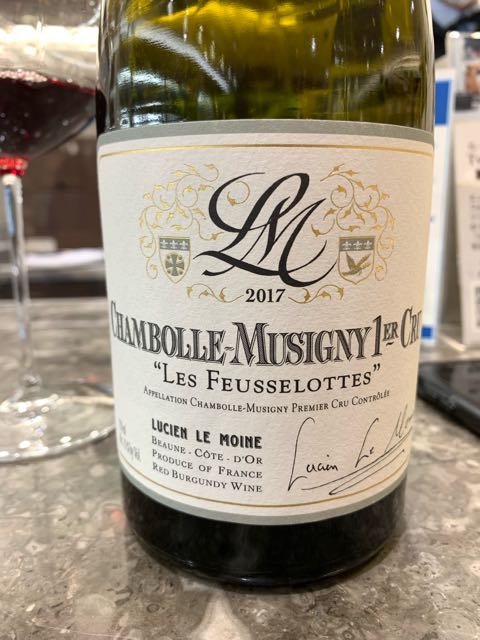 Lucien Le Moine Chambolle Musigny 1er Cru Les | Vinica 無料