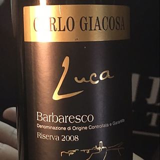 Carlo Giacosa Luca Barbaresco Riserva(カルロ・ジャコーザ ルカ バルバレスコ リゼルヴァ)