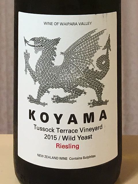 Koyama Tussock Terrace Vineyard Wild Yeast Riesling