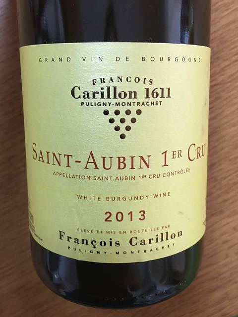 François Carillon Saint Aubin 1er Cru