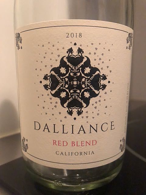 Dalliance California Red Blend 2018(ダリアンス カリフォルニア レッド・ブレンド)