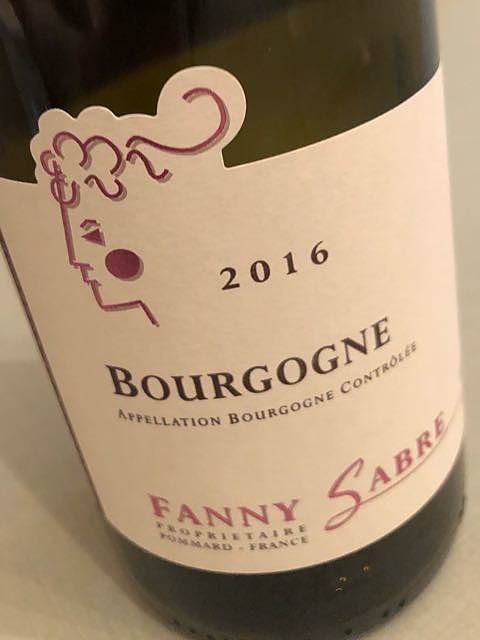 Fanny Sabre Bourgogne Blanc(ファニー・サーブル ブルゴーニュ・ブラン)