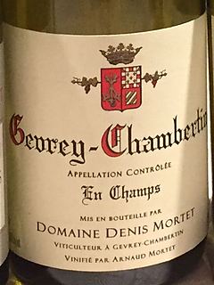 Dom. Denis Mortet Gevrey Chambertin En Champs(ドメーヌ・ドニ・モルテ ジュヴレ・シャンベルタン アン・シャン)