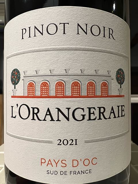 L'Orangeraie Pinot Noir(ロランジュレ ピノ・ノワール)