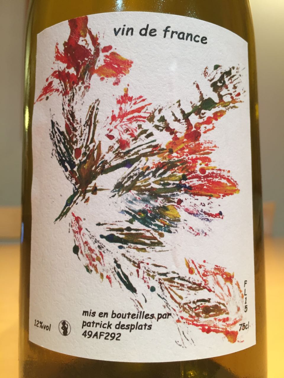 Patrick Desplats Blanc Dumnac (Fleurs)(パトリック・デプラ