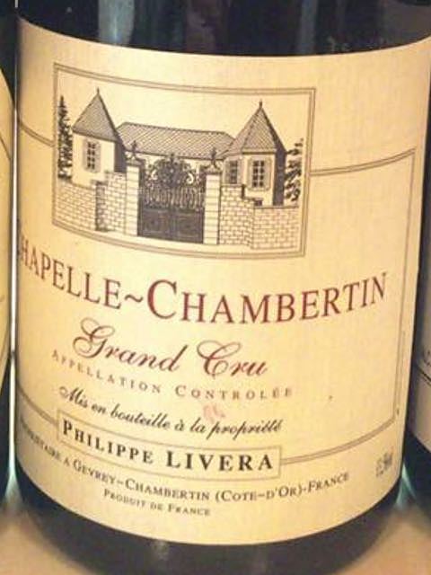 Dom. des Tilleuls (Philippe Livera) Chapelle Chambertin(ドメーヌ・デ・ティユル （フィリップ・リヴェラ）シャペル・シャンベルタン)