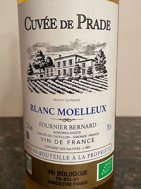 Ch. de Prade Blanc Moëlleux(シャトー・ド・プラド ブラン モワルー)