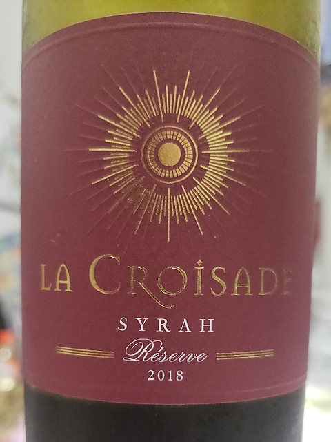 La Croisade Réserve Syrah