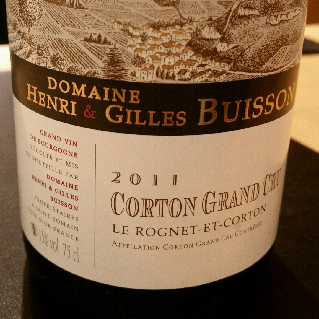 Dom. Henri et Gilles Buisson Corton Grand Cru Le | Vinica