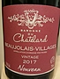 Baronne du Chatelard Beaujolais Villages Nouveau(2017)