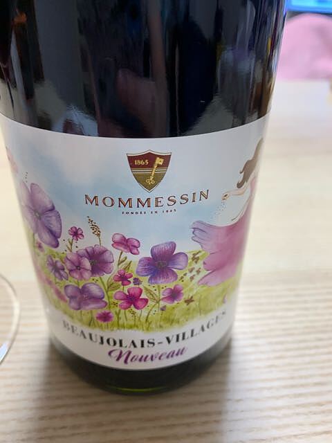 Mommessin Beaujolais Villages Nouveau(モメサン ボージョレ・ヴィラージュ ヌーヴォー)