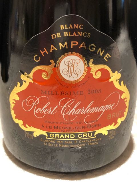 Robert Charlemagne Millésime Brut Blanc de | Vinica 無料の