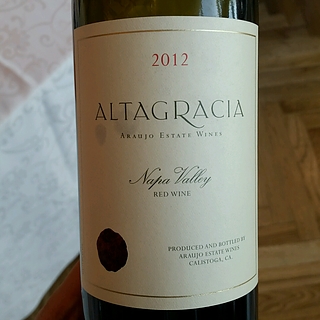 Araujo Estate Wines Altagracia Red 2012(アローホ アルタグラシア)