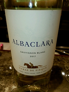 Haras de Pirque Albaclara Sauvignon Blanc(アラス・デ・ピルケ ヒューソネット ソーヴィニヨン・ブラン)