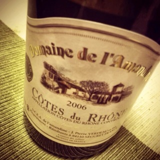 Dom. de l'Amandine Côtes du Rhône Rouge