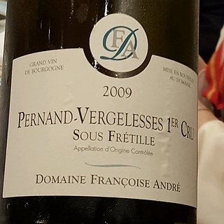 Dom. Françoise André Pernand Vergelesses Sous Frétille
