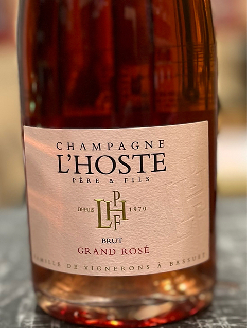 Chanpagne L'Hoste Grand Rosé Brut
