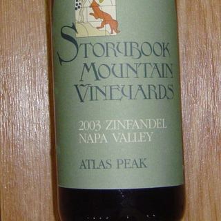 Storybook Mountain Vineyards Atlas Peak Zinfandel