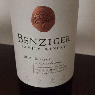 Benziger Family Winery Merlot Sonoma County(ベンジガー・ファミリー・ワイナリー メルロー ソノマ カウンティ)