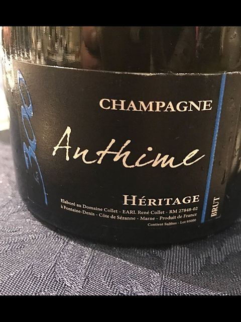 Champagne Anthime Héritage Les 300