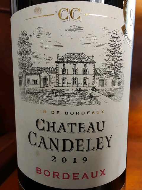 Ch. Candeley Bordeaux Rouge(シャトー・カンデレー ボルドー ルージュ)