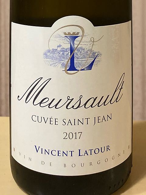 Dom. Vincent Latour Meursault Cuvée Saint Jean(ドメーヌ・ヴァンサン・ラトゥール ムルソー キュヴェ・サン・ジャン)