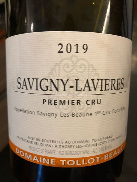 Dom. Tollot Beaut Savigny Lavières 1er Cru