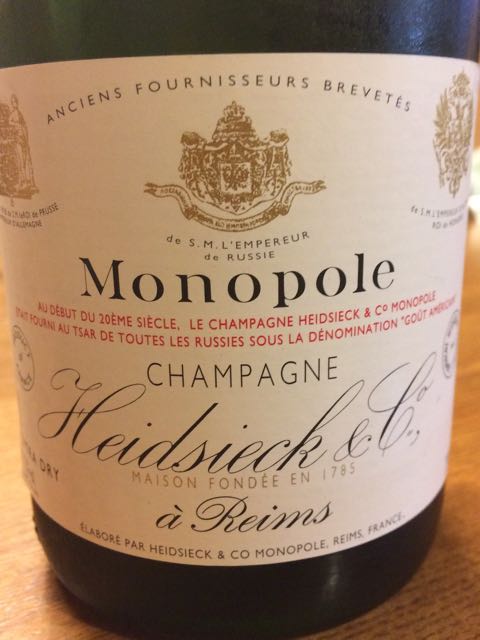 55％オフ！/エドシックモノポール375ml 5本セット＋1本サービス エドシック・モノポール HEIDSIECK&MONOPOLE - シャンパーニュ