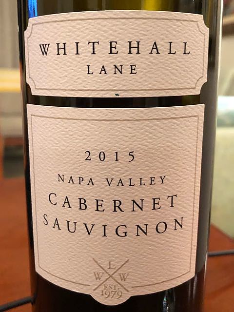 Whitehall Lane Cabernet Sauvignon Napa Valley(ホワイトホール・レーン カベルネ・ソーヴィニヨン ナパ・ヴァレー)