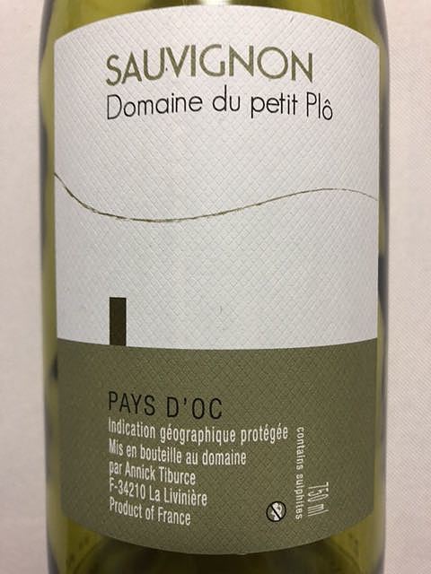 Dom. du Petit Plô Sauvignon(ドメーヌ・デュ・プティ・プロ ソーヴィニヨン)