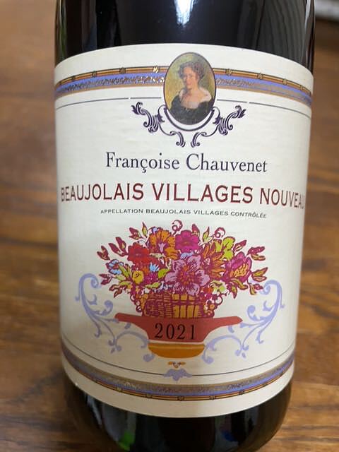 Françoise Chauvenet Beaujolais Villages Nouveau(フランソワ・ショーヴネ ボージョレ・ヴィラージュ ヌーヴォー)