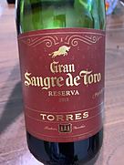 トーレス グラン・サングレ・デ・トロ レセルバ ティント