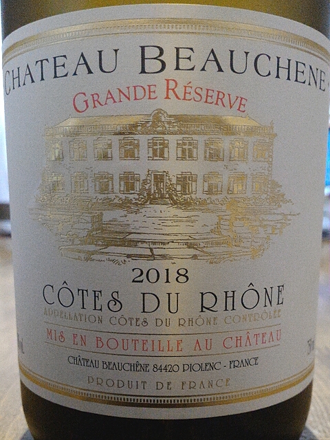 Ch. Beauchene Côtes du Rhône Grande Réserve Blanc