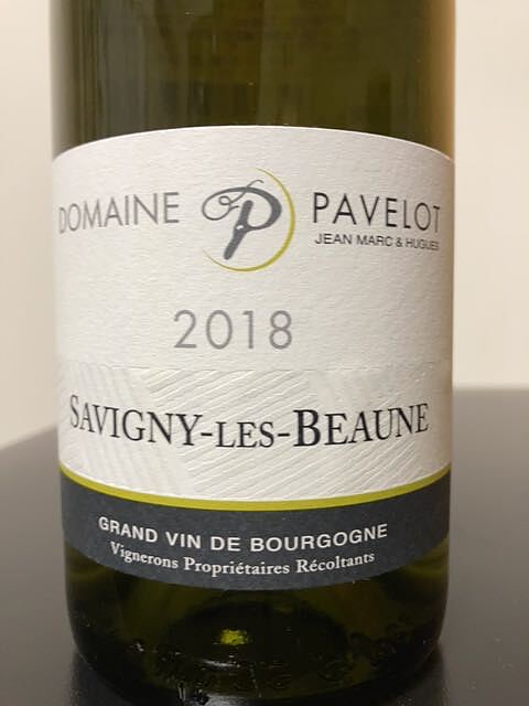 Dom. Pavelot Savigny Les Beaune Blanc(ドメーヌ・パヴロ サヴィニー・レ・ボーヌ ブラン)