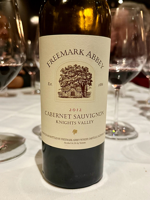Freemark Abbey Cabernet Sauvignon Knights Valley 2012