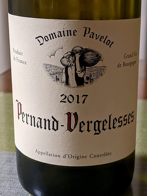 Dom. Pavelot Pernand Vergelesses Blanc