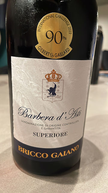 Bricco Gaiano Barbera d'Asti Superiore