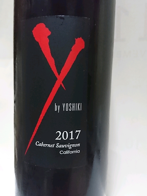 Y by Yoshiki California Cabernet Sauvignon(ワイ・バイ・ヨシキ カリフォルニア カベルネ・ソーヴィニヨン)